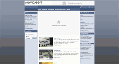 Desktop Screenshot of anwidasoft.com